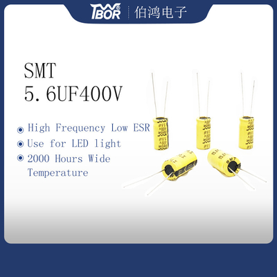Hochfrequenzkondensatoren 5.6UF400V ISO9001 RoHS für LED-Licht