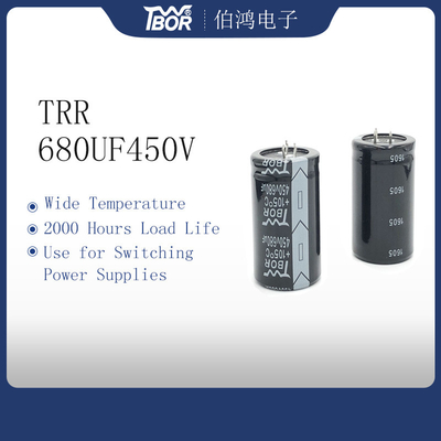 Hochspannungskondensatoren TRR 680UF450V Elektrolytkondensator-35X50MM UPS