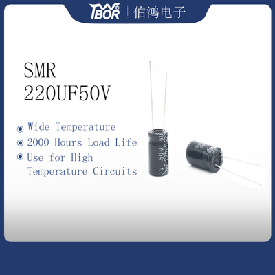 Miniaturkondensator-Radialart 220UF50V 10X17mm