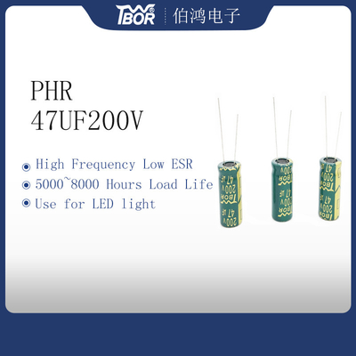 Kondensator 13x16mm hohe Kapazität PHRs 47uf 200v für LED-Licht