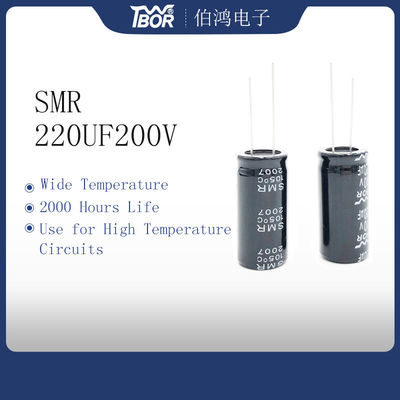 22X25mm 220uF 200V Radialelektrolytkondensator 2000 Stunden laden das Leben