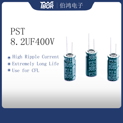 TW BOR 13x20mm 8,2 Kondensator uF 400v 8000 Stunden laden das Leben