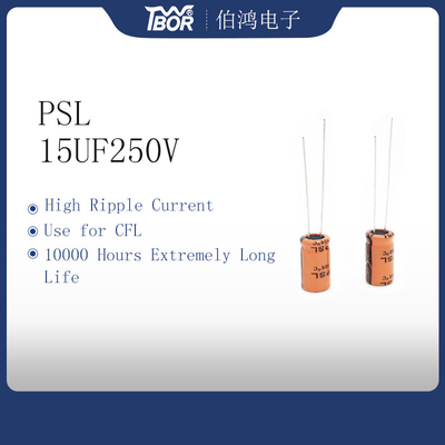 CFL 10000 des langes Lebens-Stunden Kondensator-15uF250V ISO9001 RoHS