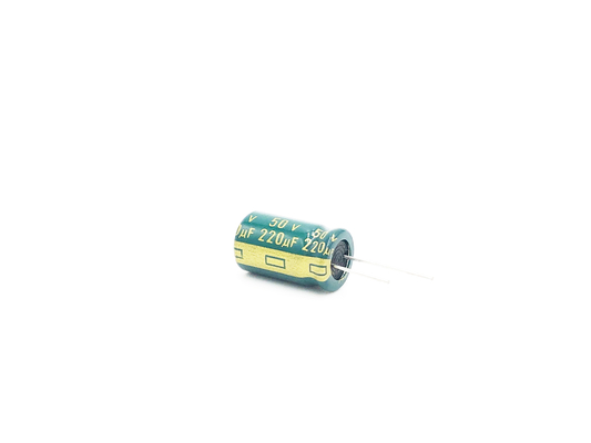 10X16mm LED Aluminiumelektrolytkondensator des Licht-Kondensator-220UF50V