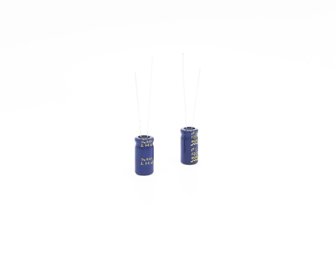 Radialaluminiumelektrolytkondensator-breite Temperatur 1UF400V 6.3X12MM