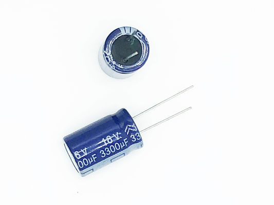 Niedrige ESR Aluminiumelektrolytkondensatoren 3300uF 16V TW BOR für Schaltleistung