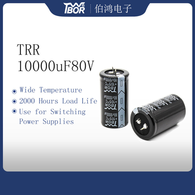 10000u F80V Aluminiumelektrolytkondensator des Inverter-Kondensator-35x70mm