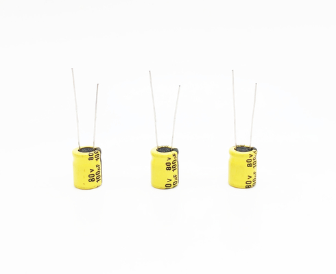 Elektrolytischer LED Licht-Kondensator 100UF80V 10x13mm der Radialführungs-