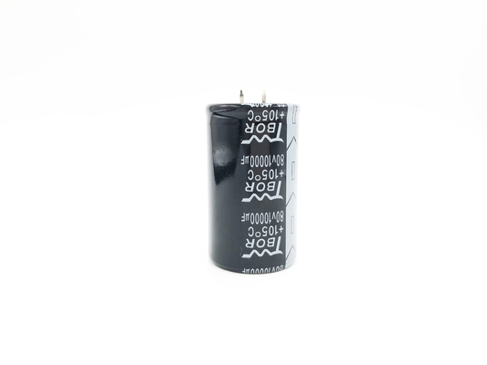 Schwarze große Kapazitanz 10000uf 80v Elektrolytkondensator-30X70MM